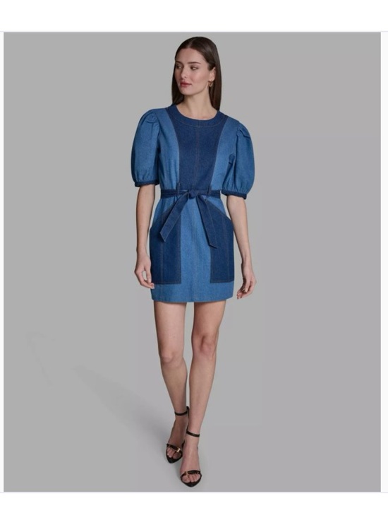 BCBG Dresses & Skirts - BCBG | Two-Tone Tie Waist Crew neck Dress in Ponce, PR, Size 18